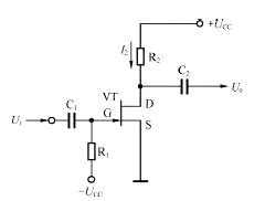 場(chǎng)效應管放大恒流電路