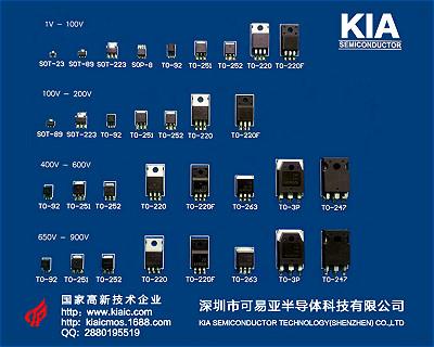 KIA原廠(chǎng)家 KIA23P10A P溝道 -23A /-100V PDF文件下載-KIA官網(wǎng)