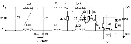 開(kāi)關(guān)電源電路圖 解析開(kāi)關(guān)電源電路圖及工作原理(實(shí)物篇)KIA MOS管