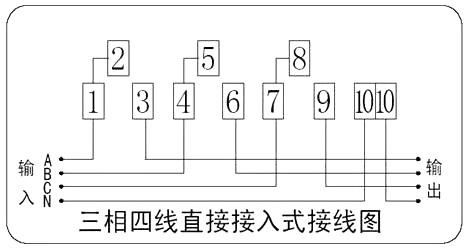 電表接線(xiàn)圖