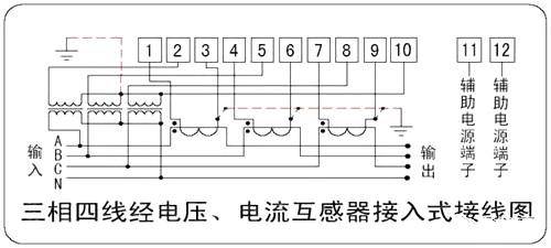 電表接線(xiàn)圖