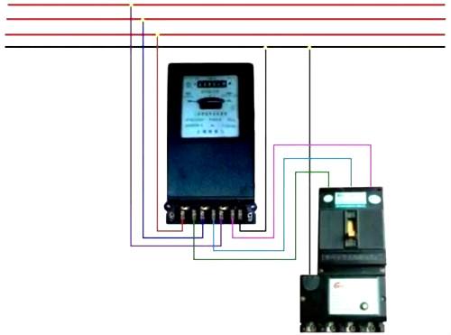 電表接線(xiàn)圖