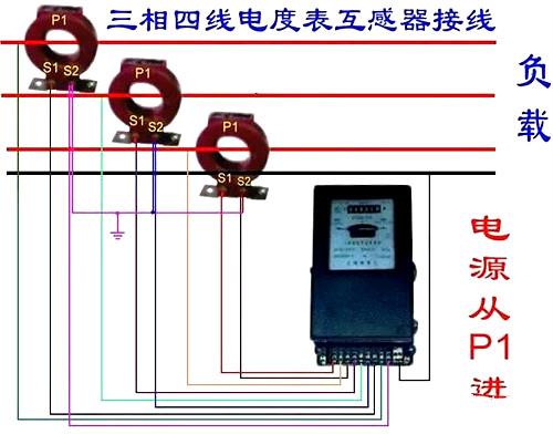 電表接線(xiàn)圖