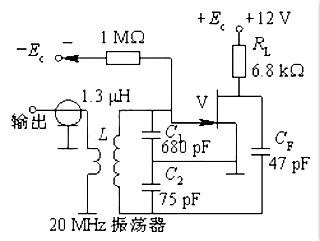 雙場(chǎng)效應管振蕩電路圖