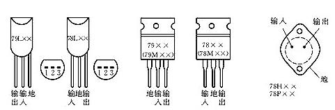 三端穩壓管7805引腳