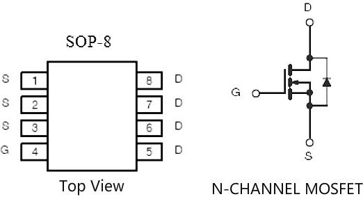 mos管sop8貼片封裝詳解及sop8選型參考表-mos管原廠(chǎng)供貨-KIA MOS管