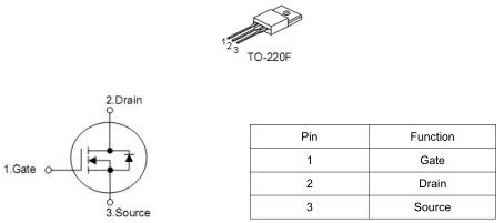 600V9.5A MOS管KIA10N60H