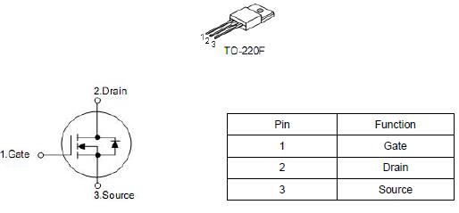 10n60 9.5A/600V場(chǎng)效應管參數PDF中文資料-半導體原廠(chǎng)-KIA MOS管