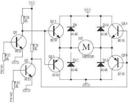 mos管h橋驅動(dòng)電路圖