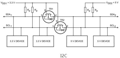 實(shí)用的雙向mos管電平轉換電路-三極管電平轉換及驅動(dòng)電路分析-KIA MOS管