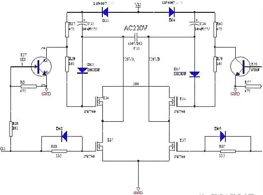 MOSFET柵極,驅動(dòng)電路,PNP