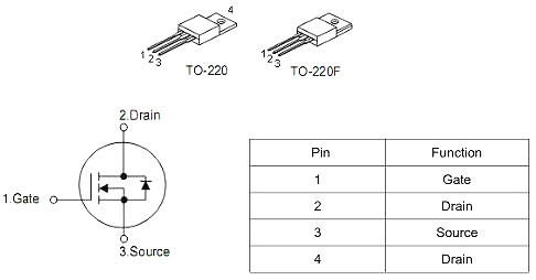 MOS管7160原廠(chǎng)專(zhuān)業(yè)制造-KNX7160A 20A/600V規格書(shū) 免費送樣-KIA MOS管