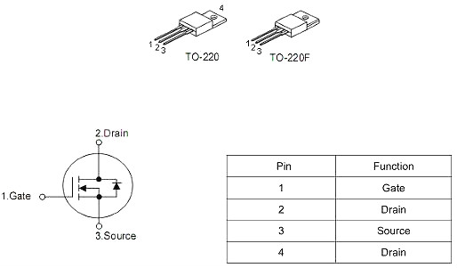 500V13AMOS管 KNX6450A資料