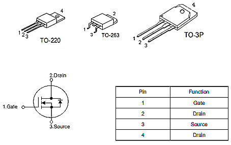 MOS管 HY3210可以用KNX2910A替代 參數/規格書(shū)/封裝詳情-KIA MOS管