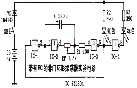 74ls04引腳圖,功能,電路