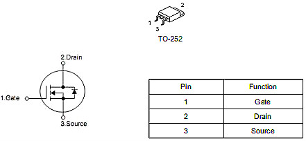 5N50 N溝道MOS原廠(chǎng)供應-5N50 PDF下載 5A/500V TO-252-KIA MOS管