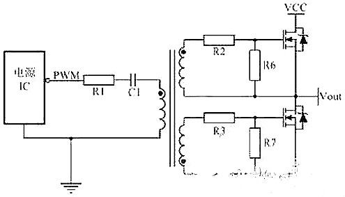 mos管開(kāi)關(guān)電路圖,電壓