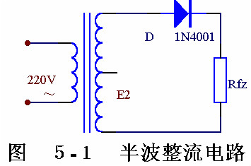 電子電路圖，整流二極管的作用,整流電路