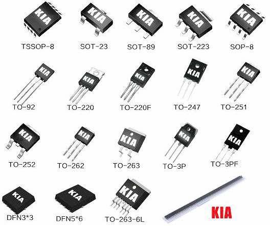 600V-650V MOS管型號(hào)選型表及MOS管原廠品牌供應(yīng)商-KIA MOS管