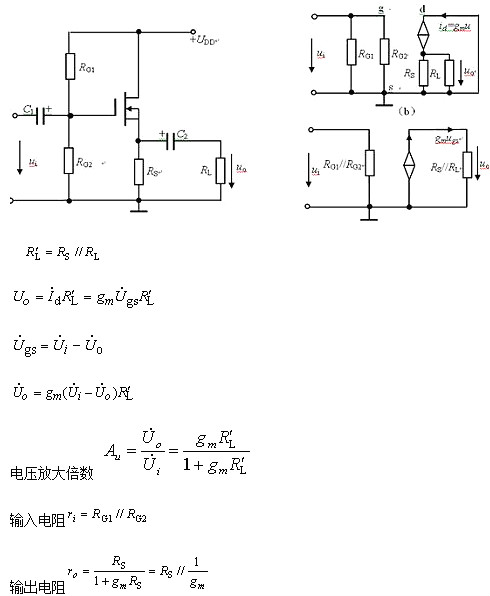 場(chǎng)效應管,漏極