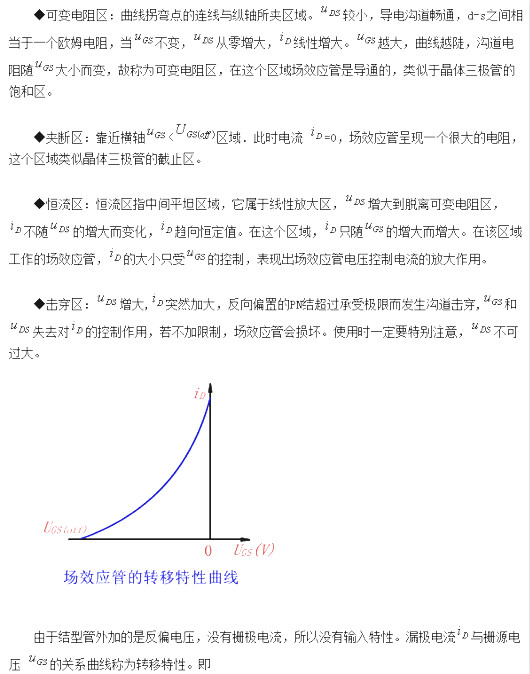 JFET,場(chǎng)效應管