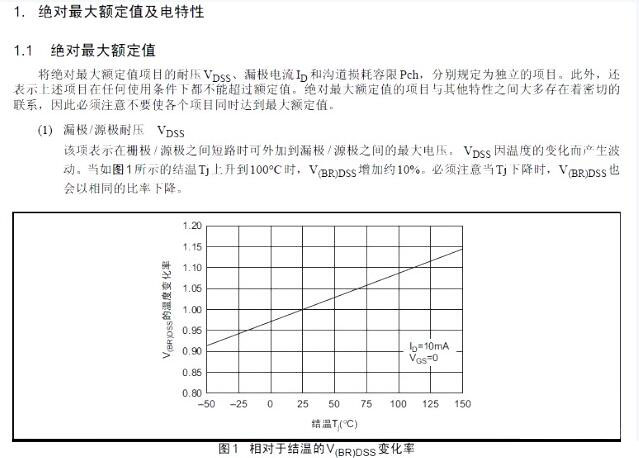 功率MOS管參數-Vdss的溫度特性分析-KIA MOS管