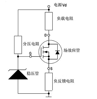 場(chǎng)效應管恒流源電路圖