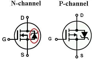 MOS管,場(chǎng)效應管,開(kāi)關(guān)電路