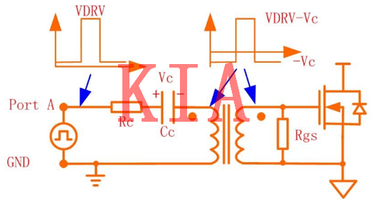 MOS管驅(qū)動變壓器隔離電路分析應用詳解-KIA MOS管