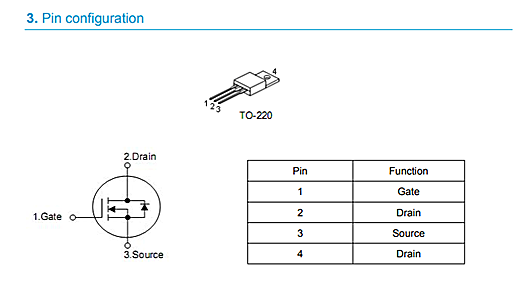 MOS管，KIA9120A，200V40A資料