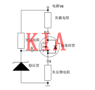 場(chǎng)效應(yīng)管恒流源電路圖及電路簡(jiǎn)述分享-KIA MOS管