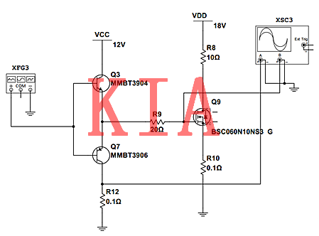 MOS管與三極管-圖騰柱驅動(dòng)電路|好文分享-KIA MOS管