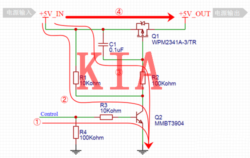 軟開(kāi)啟，MOS管，電源開(kāi)關(guān)電路