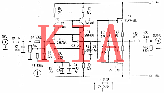 圖文解析|場(chǎng)效應管輸入前級放大器-KIA MOS管
