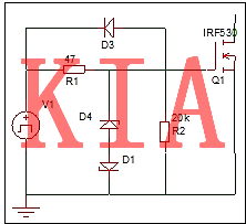 MOS管門極驅(qū)動電路及MOSFET驅(qū)動簡便計算-KIA MOS管