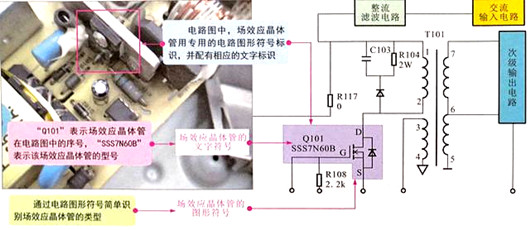 場(chǎng)效應管識別