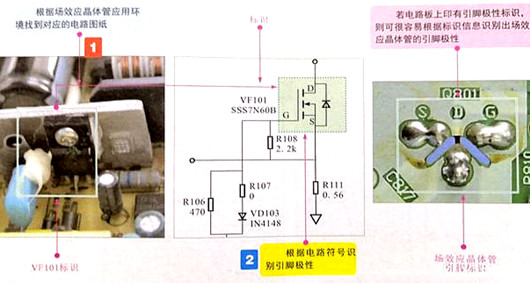 場(chǎng)效應管識別