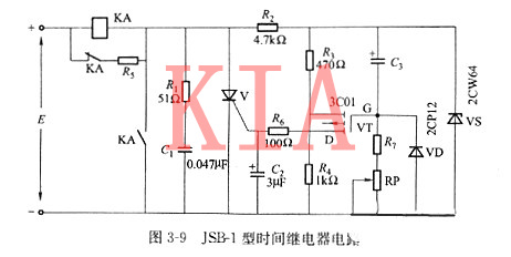 場(chǎng)效應管時(shí)間繼電器工作原理解析-KIA MOS管