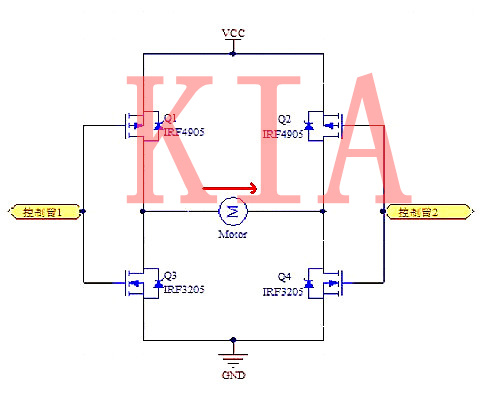 場效應(yīng)管 電機(jī)驅(qū)動