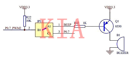 蜂鳴器驅動(dòng)電路圖