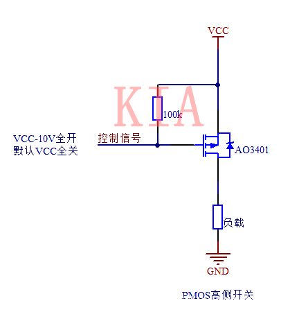 PMOS NMOS 高側(cè)驅(qū)動(dòng) 低側(cè)驅(qū)動(dòng)