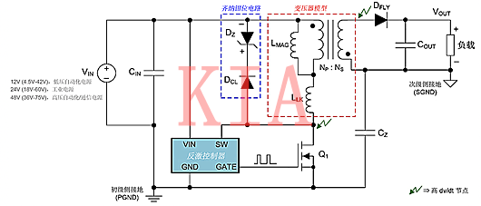 解析反激電源MOS管振鈴現(xiàn)象-KIA MOS管