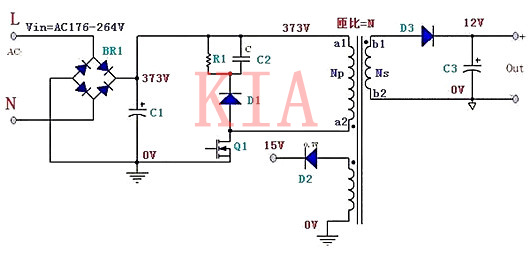 開(kāi)關(guān)電源 元器件 電壓應力