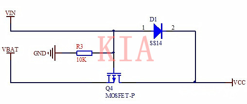 MOS管應(yīng)用-雙電源自動切換電路分析-KIA MOS管