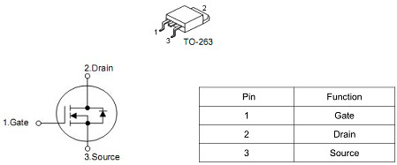 MOS管120A85V KCX3008A參數(shù)PDF 免費(fèi)送樣 現(xiàn)貨直銷(xiāo)-KIA MOS管