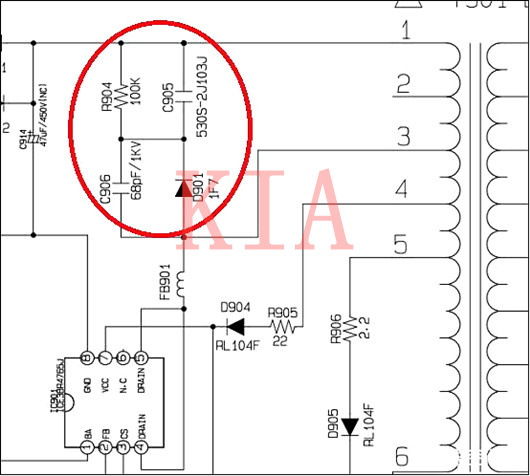 開(kāi)關(guān)電源 變壓器 分布電容 漏感