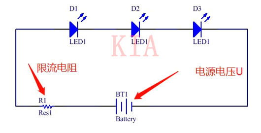 發(fā)光二極管 限流電阻