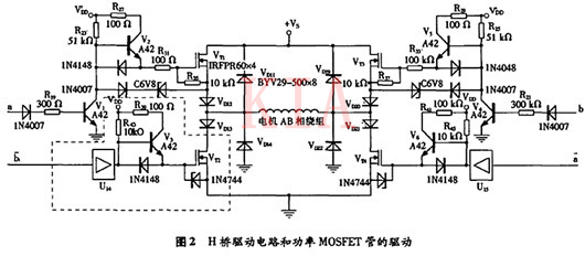 步進(jìn)電機 H橋驅動(dòng)電路 MOSFET