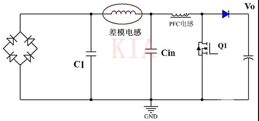 EMC加差模電感抑制開關(guān)電源的噪聲進(jìn)入電網(wǎng)-KIA MOS管