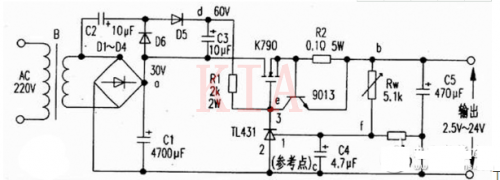 調(diào)整管 穩(wěn)壓電路